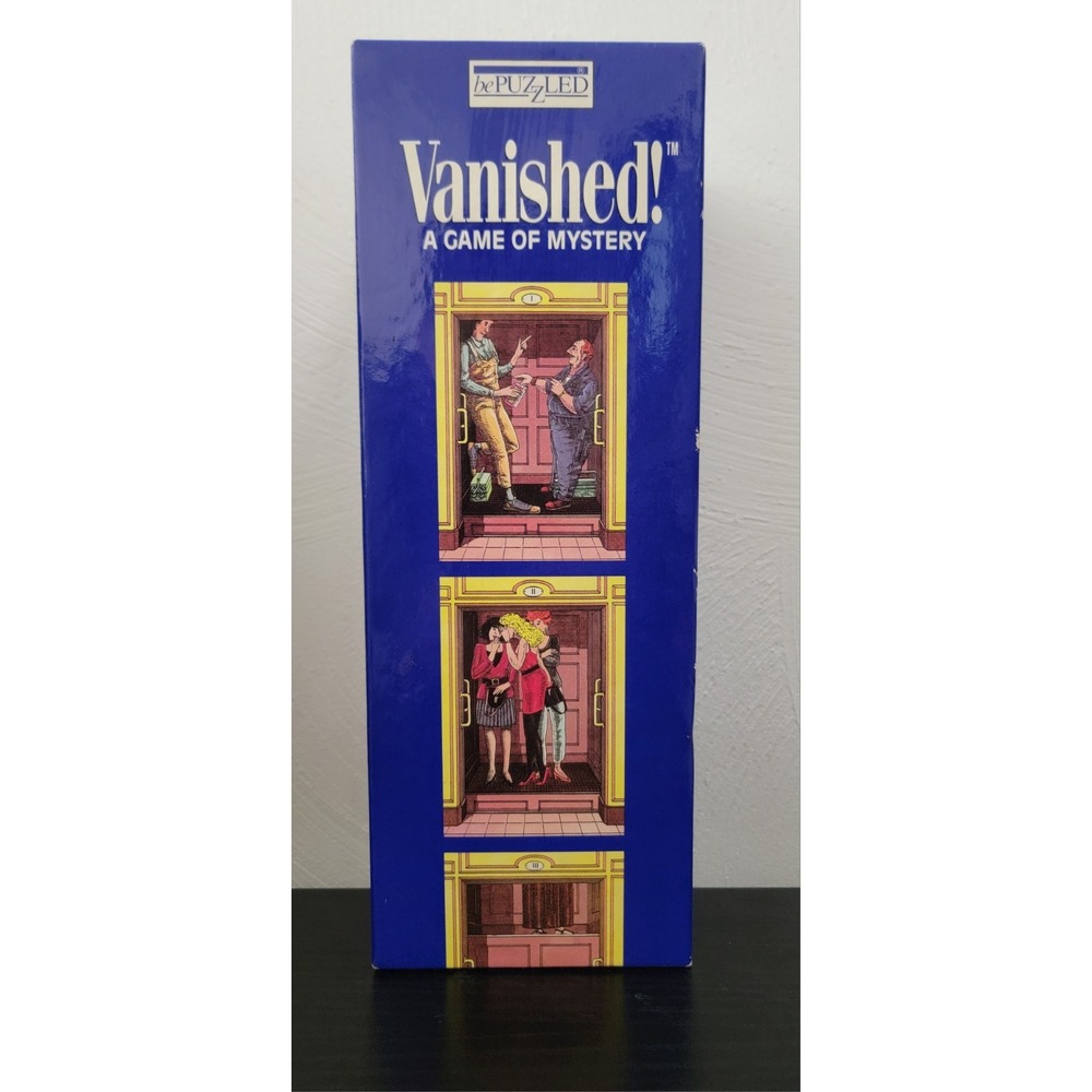 Bepuzzled Boardgame Vanished! - A Game of Mystery *READ*
